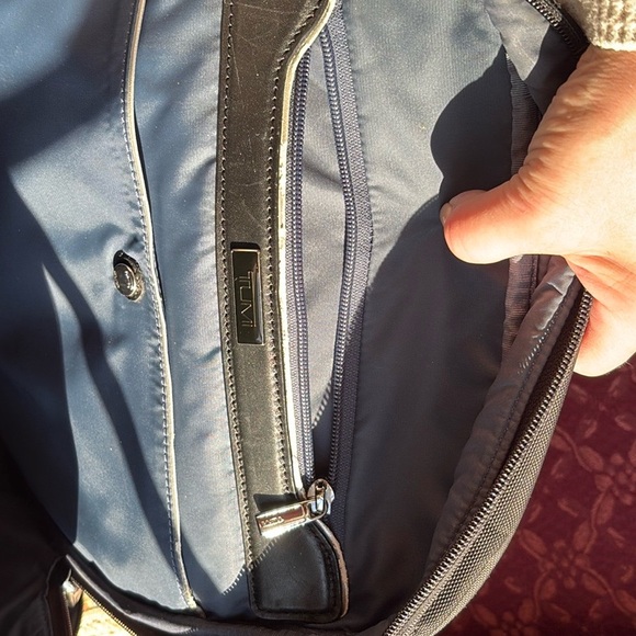 Tumi Black and Gray Men's Backpack - Picture 5 of 5